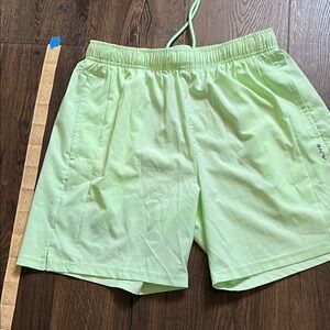 ALIVE Light Green Swim Shorts